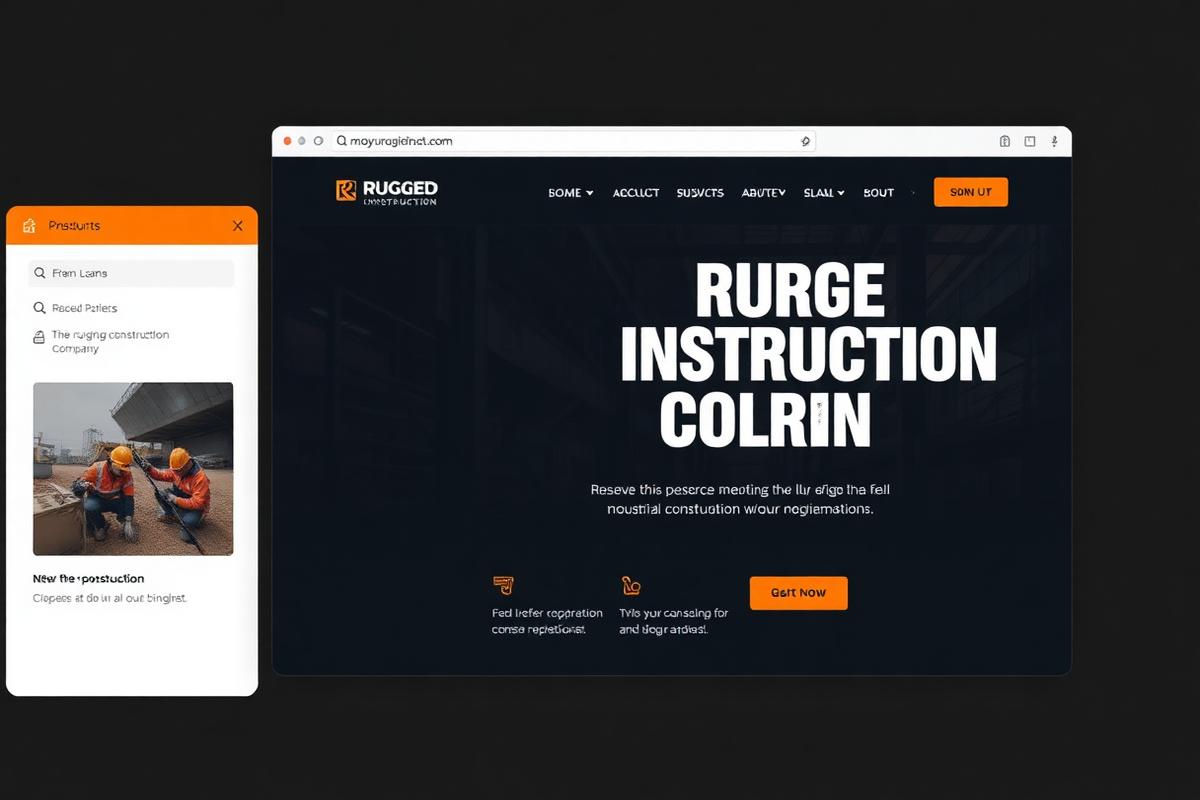 Rugged Co website project